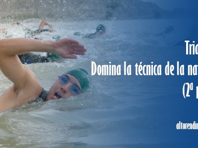 Triatlón: Domina la técnica de la natación.
